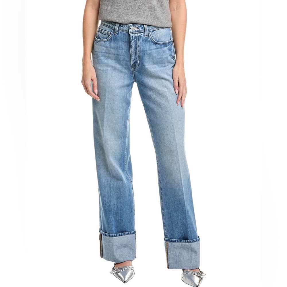 L'AGENCE Light Blue Flare Jeans